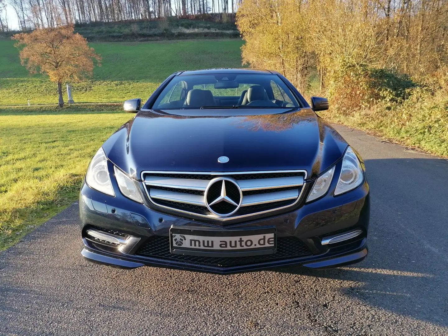 Mercedes-Benz E 250 Coupé AMG ,Panorama, Xenon,Service MB!! Blau - 2