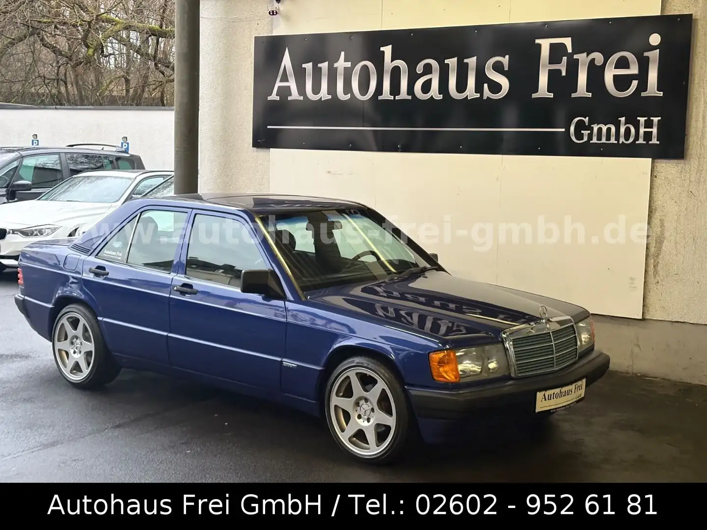 Mercedes-Benz 190 E 2.3 AZZURRO*SPORTLINE*EVOFELGE*H-ZULASSUNG Blauw - 1