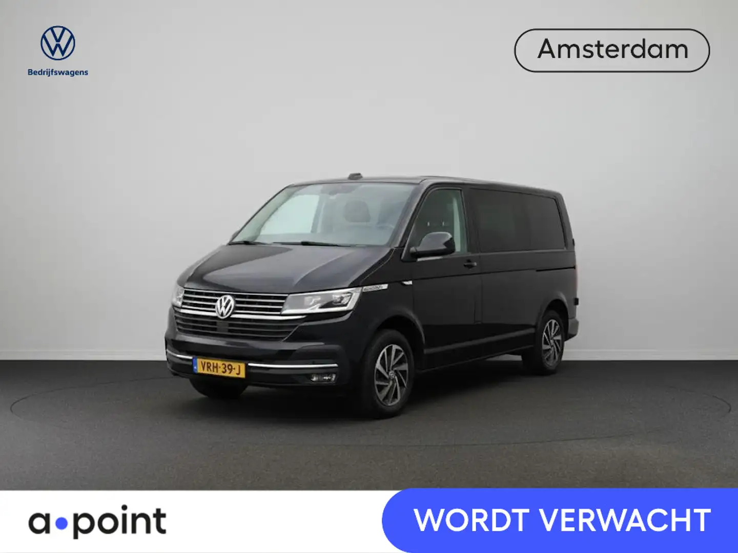 Volkswagen T6.1 Transporter 2.0 TDI L2H3 28 Bulli Zwart - 1
