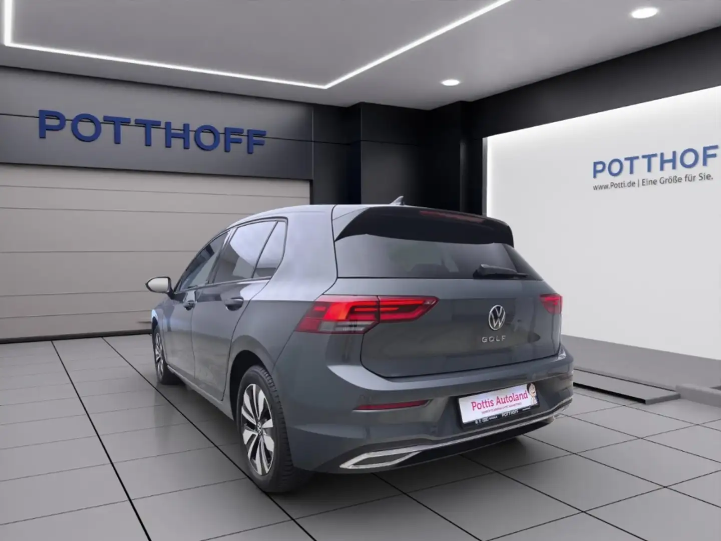 Volkswagen Golf 1.0 TSI MOVE STDHZG NAVI KLIMA PDC Gris - 2