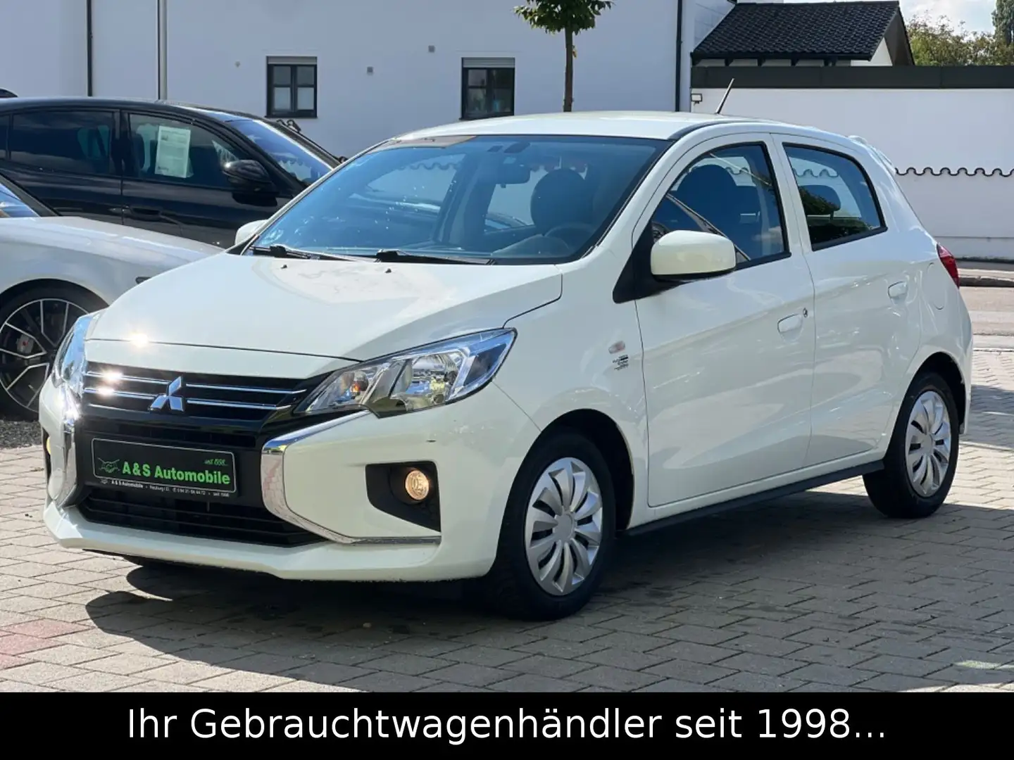 Mitsubishi Space Star 1.2 Select 1.HD/KLIMA/TÜV+SERVICE NEU Weiß - 2