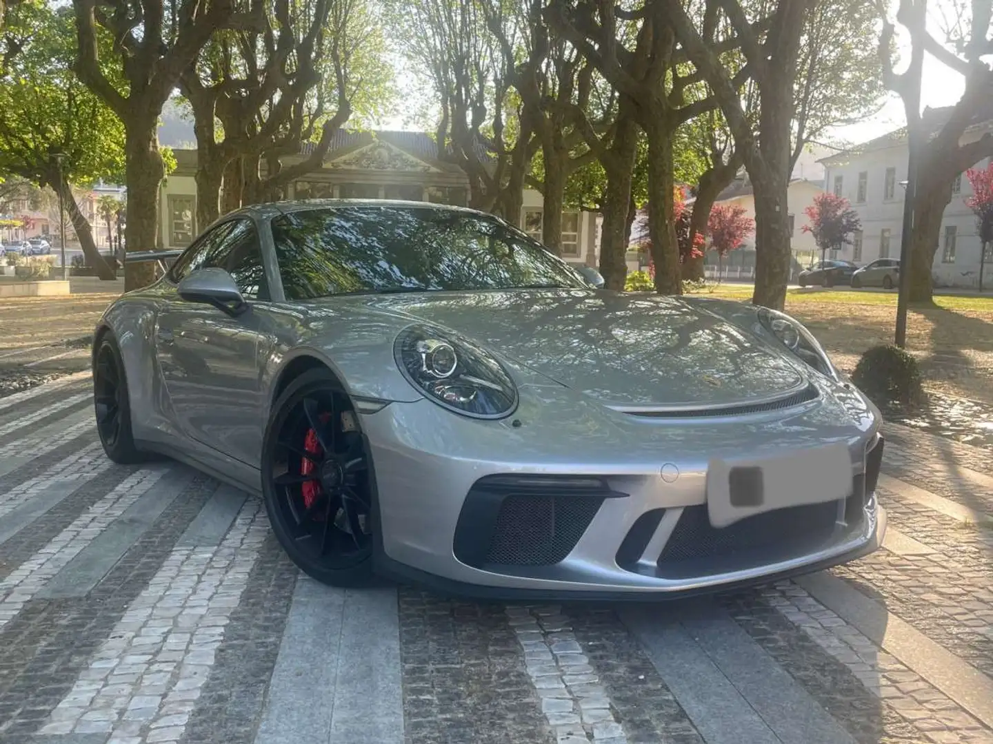 Porsche 991 GT3 Manual Clubsport, carbon, 1st hand 500CH full Gris - 2