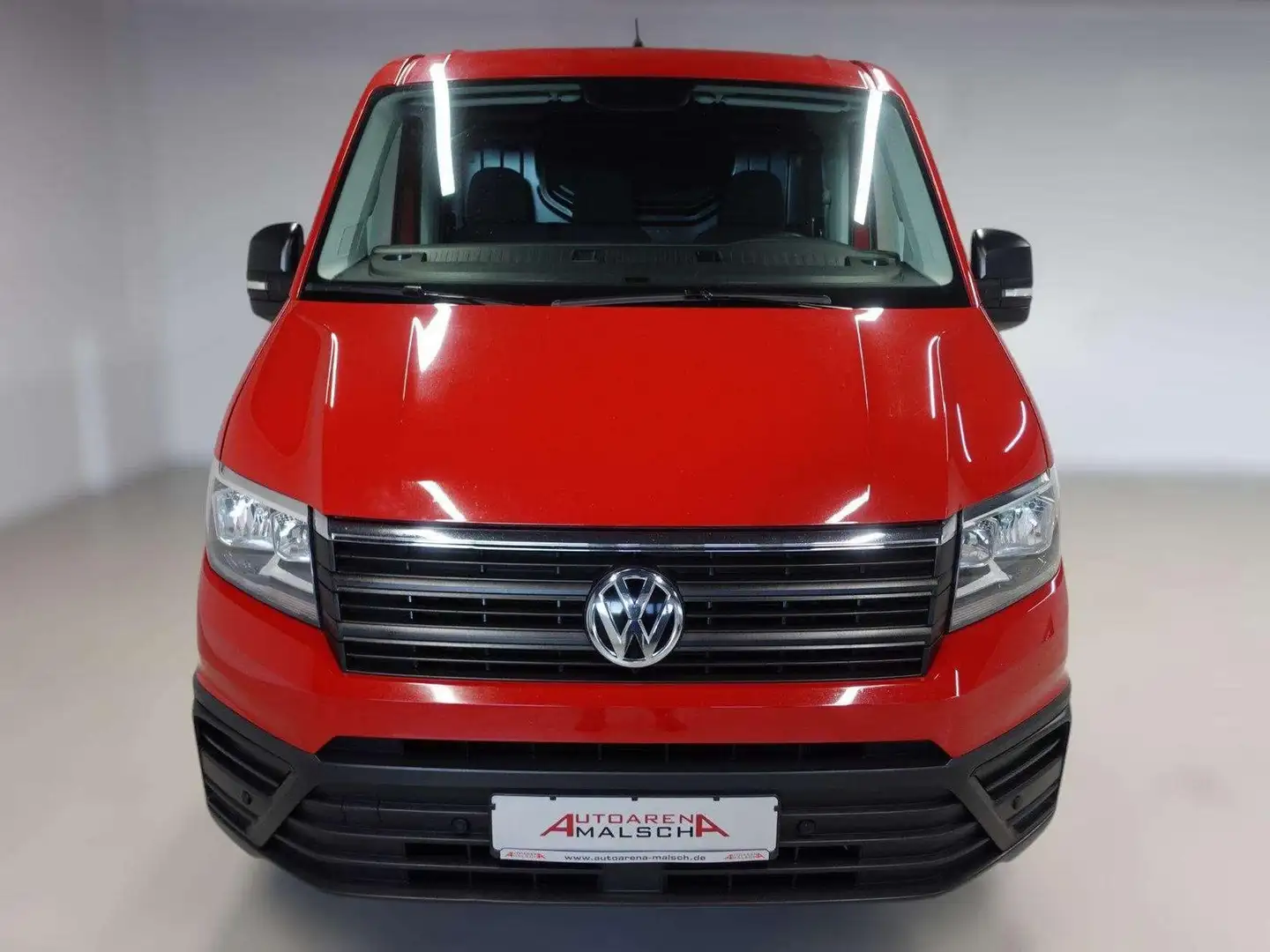 Volkswagen Crafter Kasten 35 mittellang Klima Scheckheft Tü Rot - 2