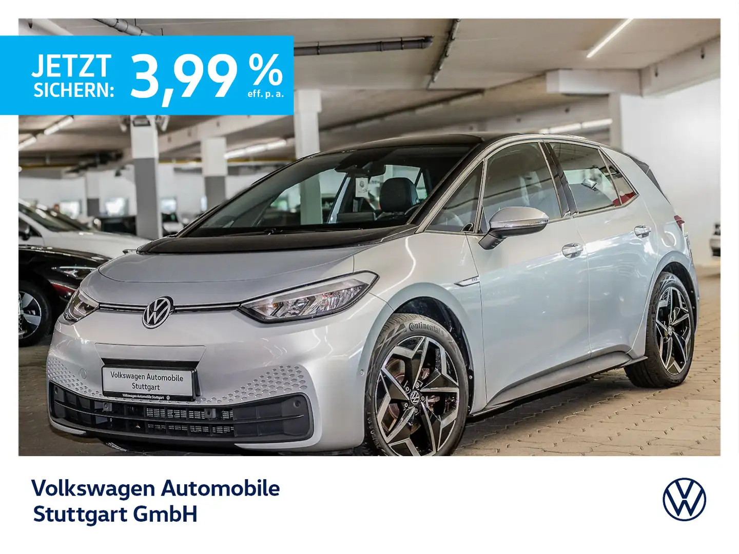 Volkswagen ID.3 Pro Performance Plateado - 1
