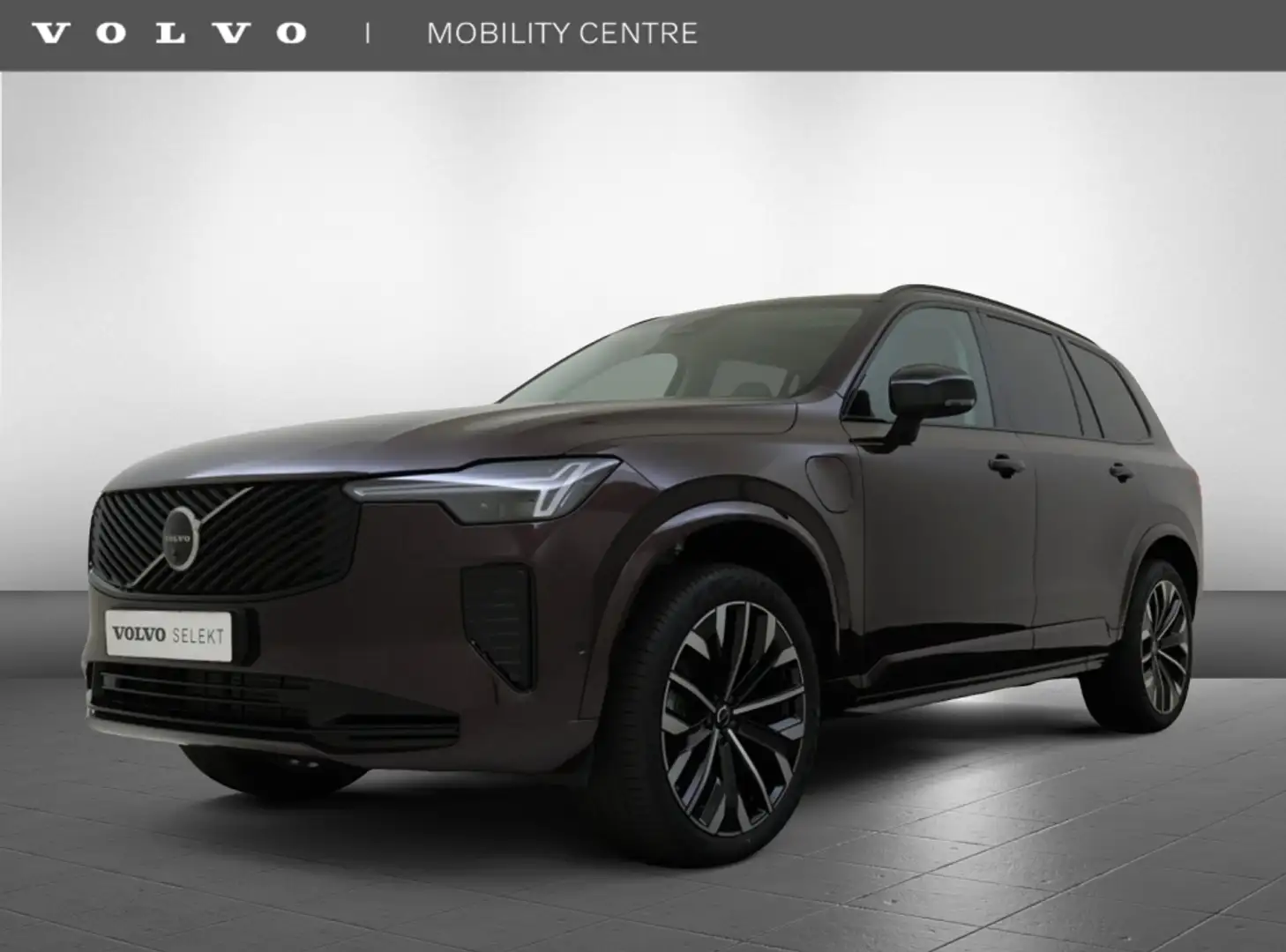 Volvo XC90 Ultra Dark T8 | Luchtvering | Panoramadak | 360° C Rood - 1