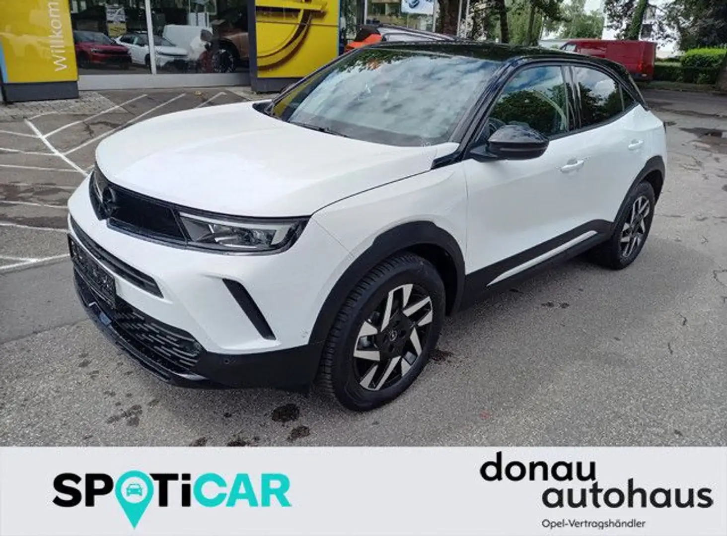 Opel Mokka 1.2T MT6 GS Navi Matrix Alcantara Keyless Blanc - 1