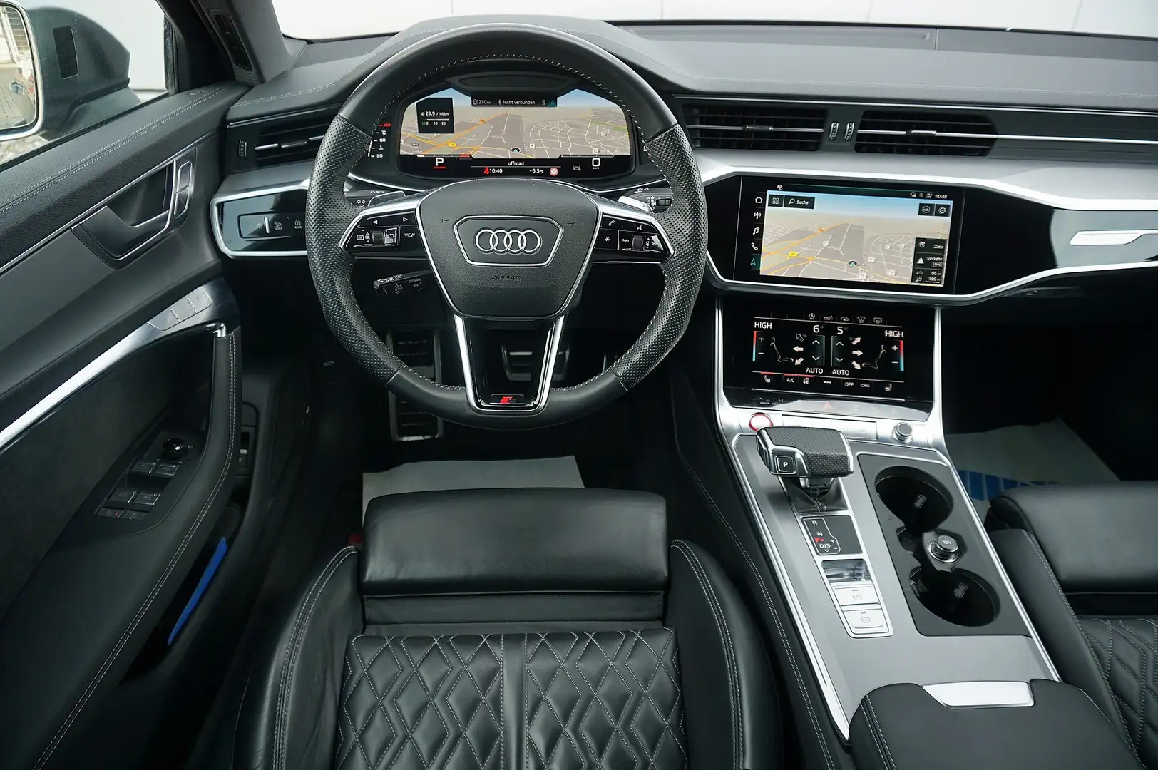 Audi S6 3.0 TDI *UNFALLFREI *S-SITZE *ALLRADLENKUNG *B&O Modrá - 2