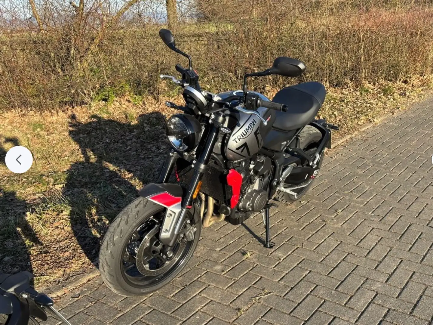 Triumph Trident 660 Argintiu - 1