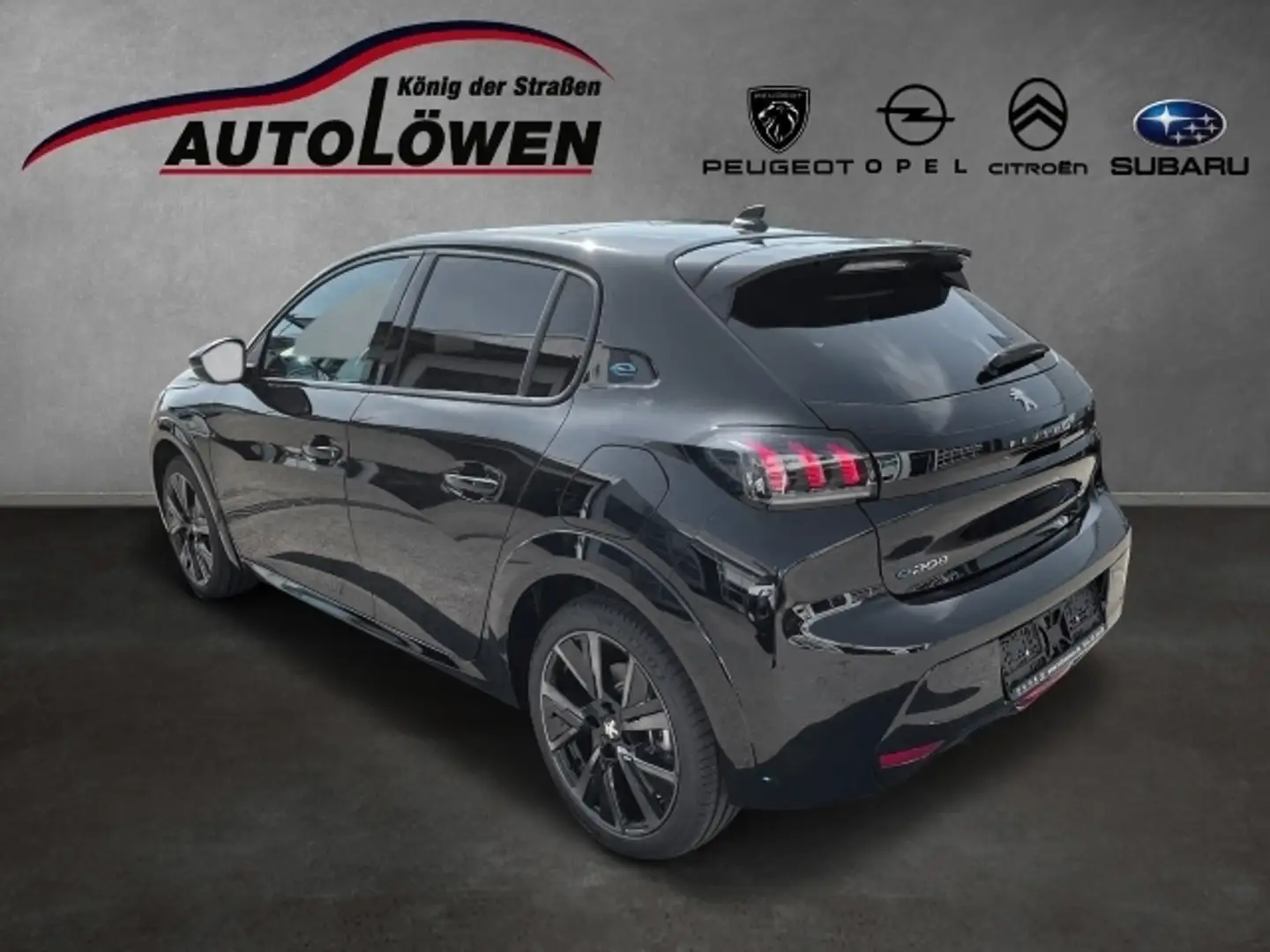 Peugeot 208 e GT 136 PS Navi Kamera Panoramadach Schwarz - 2