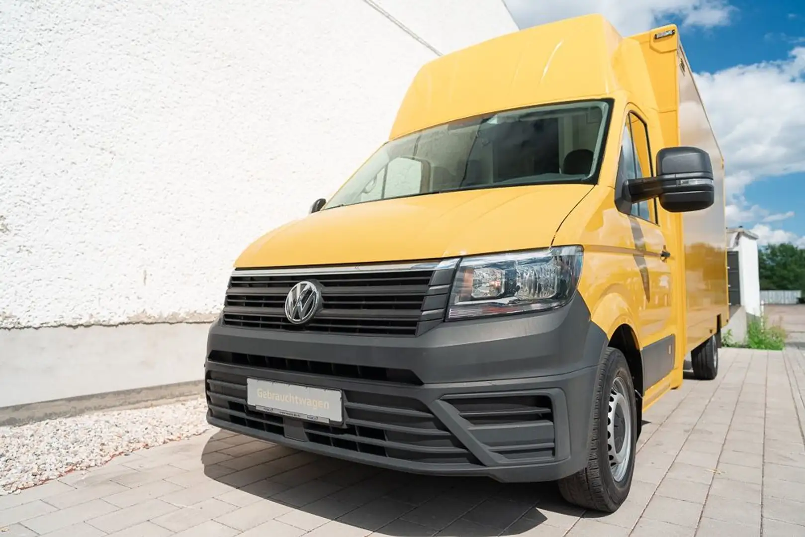 Volkswagen Crafter 35 2.0 TDI Aut. Koffer LR FWD / Klima Gelb - 2