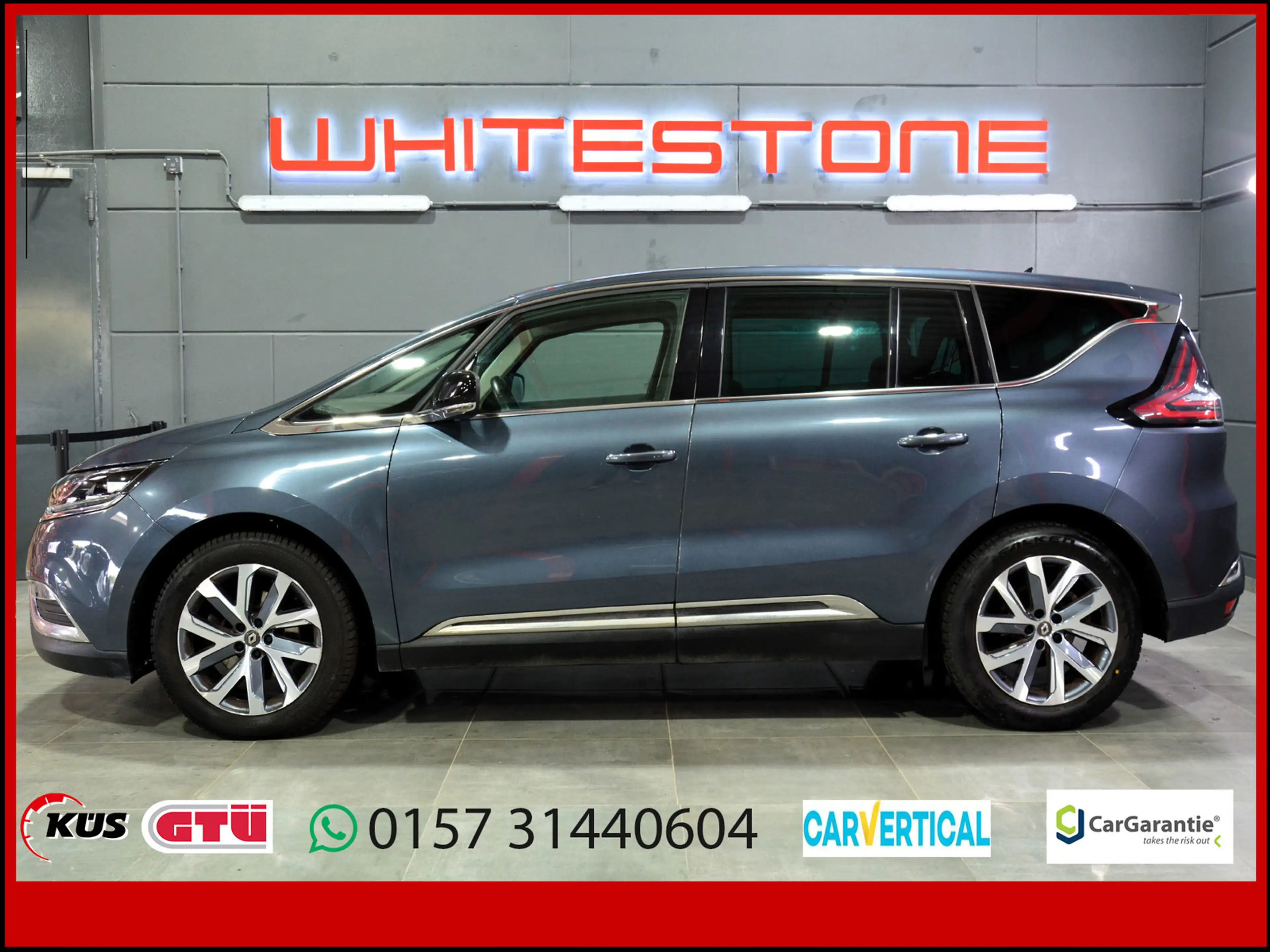 Renault Espace V Aut 7 Sitze Leder HUD AHK Shzg Glasdach
