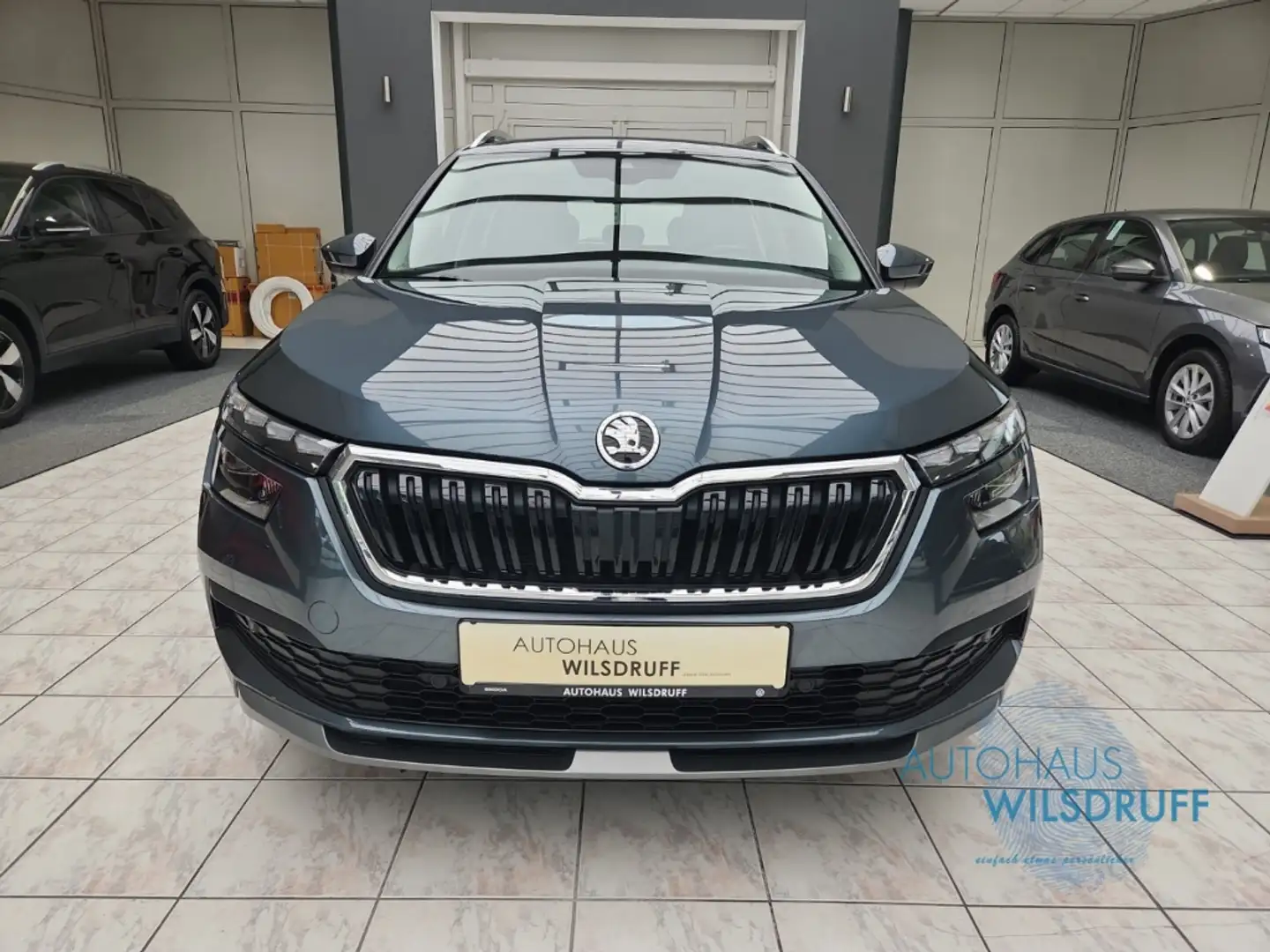 Skoda Kamiq Style 1.0 TSI LED ACC SIDE RFK PDC 8-Fach Grau - 2