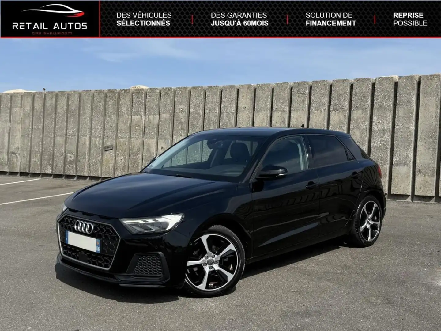 Audi A1 30 TFSI 116ch Design Luxe S tronic 7 Noir - 1