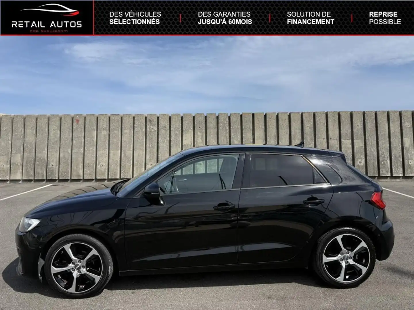 Audi A1 30 TFSI 116ch Design Luxe S tronic 7 Noir - 2