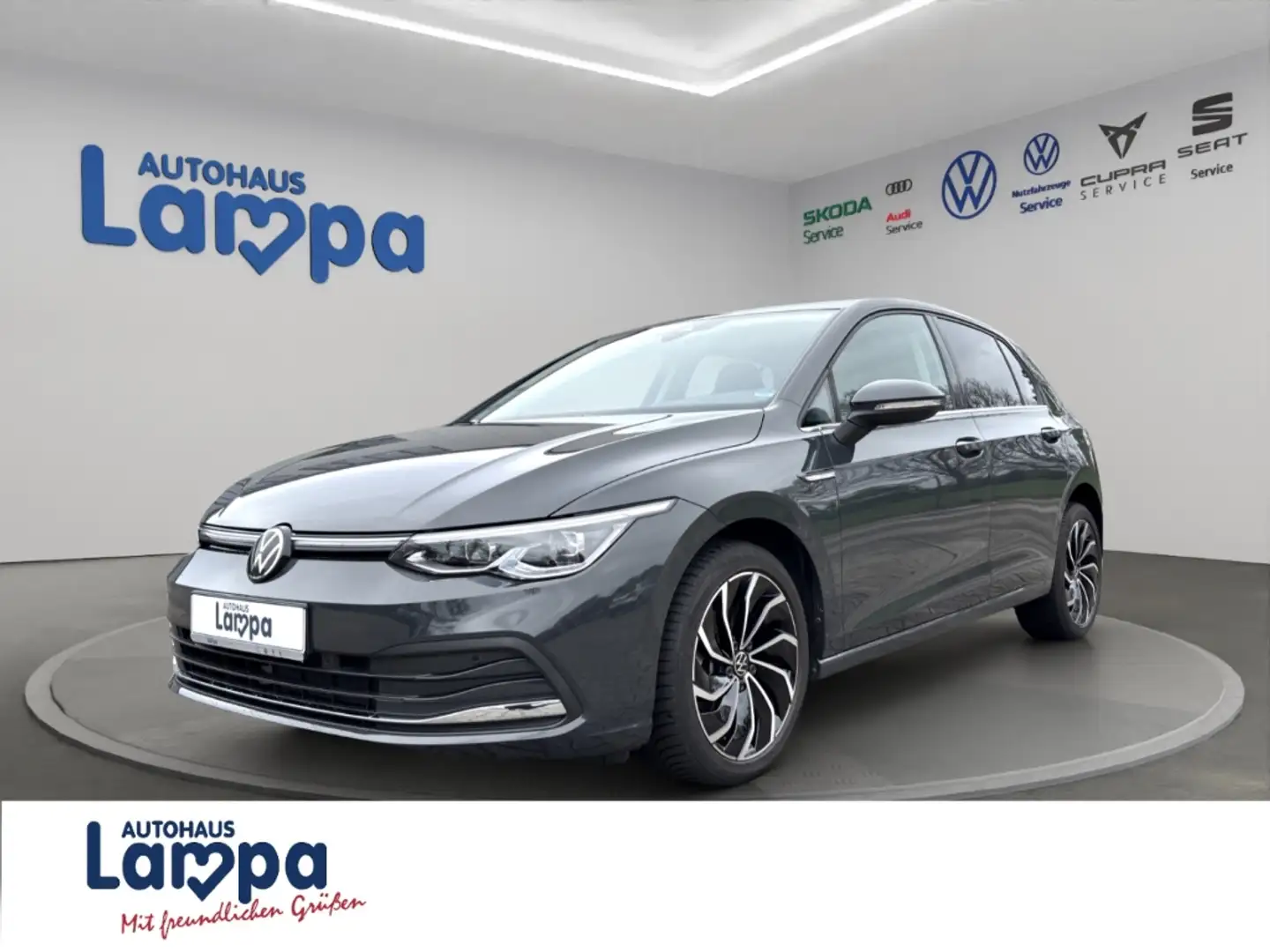 Volkswagen Golf VIII Style 1.5 TSI 6-Gang NAV,RFK,MFK,ACC,LED Grau - 1
