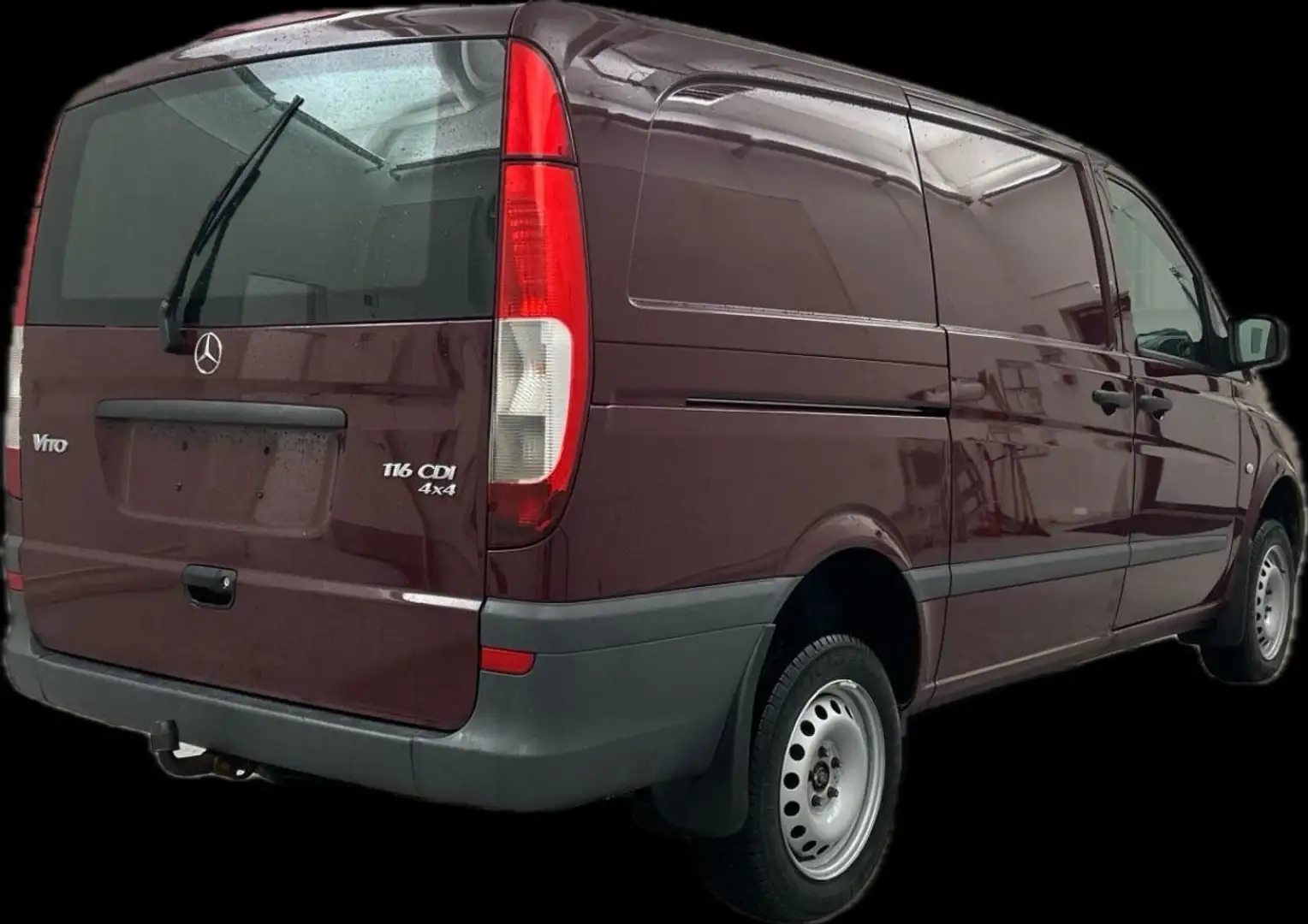 Mercedes-Benz Vito VITO 4x4 116 CDI LANG AUTOM./STANDHZ/ALLRAD/1.HD Rouge - 2