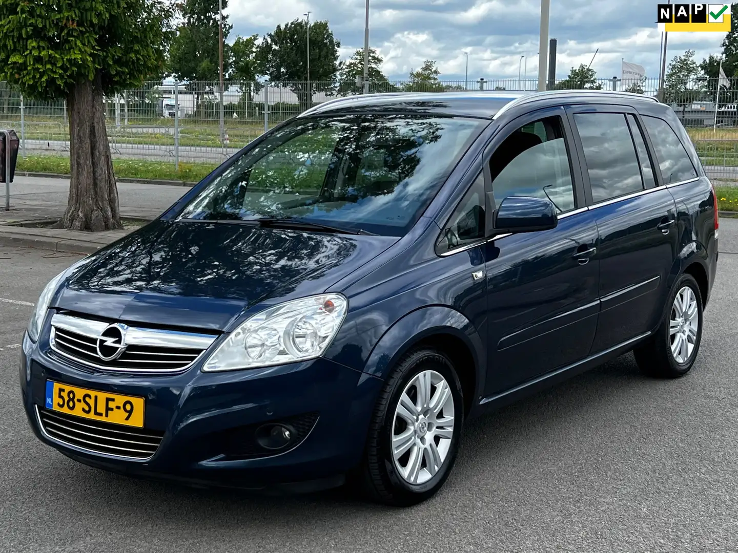 Opel Zafira 1.8 Cosmo 7p • AUT • Nieuwe Distributieset • Blauw - 1