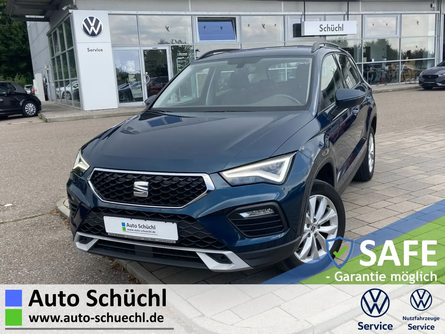 SEAT Ateca 1.5 TSI DSG Style BEATS+NAVI-PRO+LED+FULL- Blau - 1