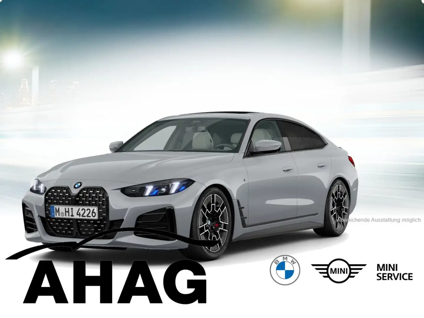 BMW 430 d xDrive Gran Coupe M Sportpaket Sport Aut. Grau - 2