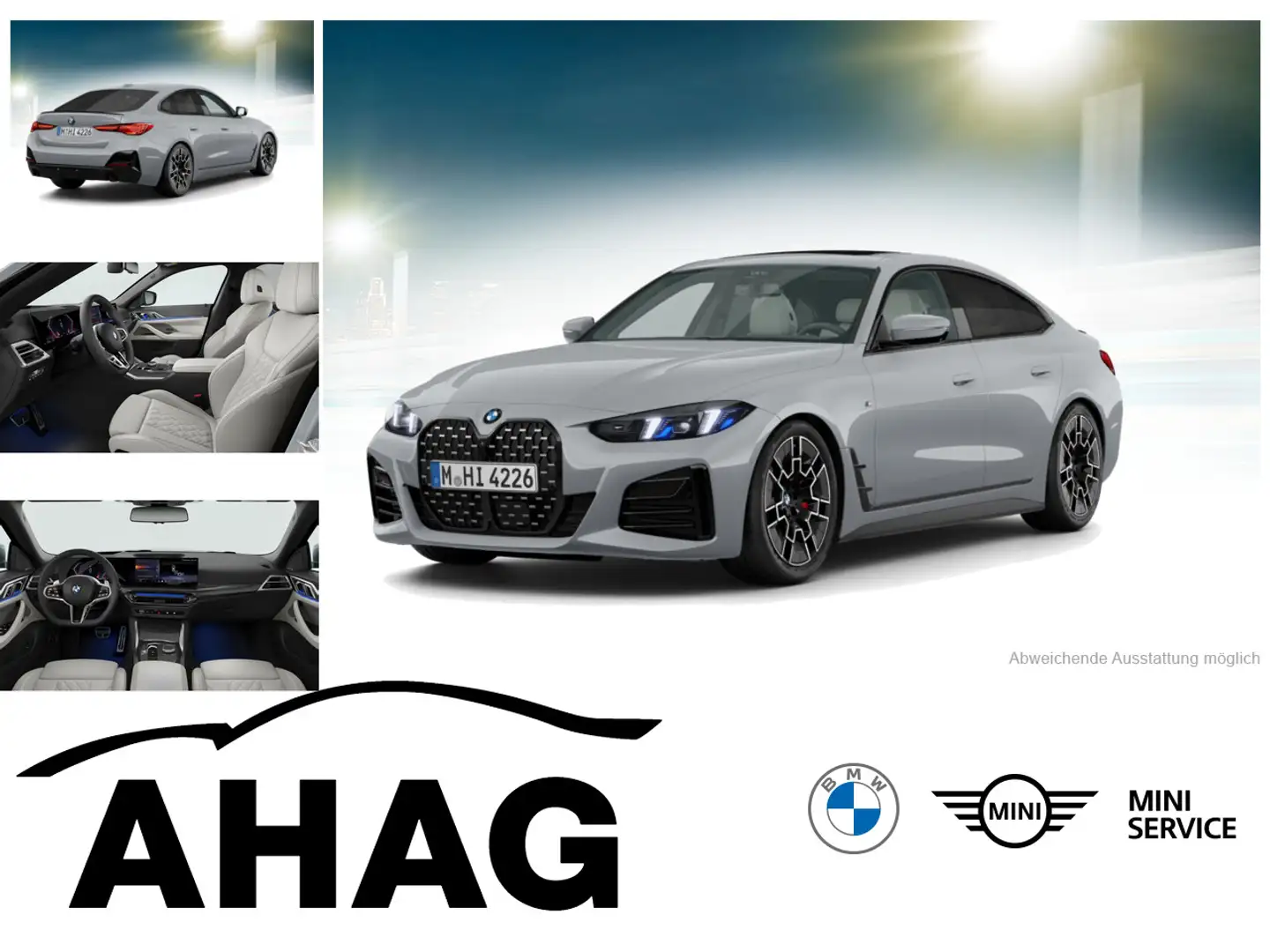 BMW 430 d xDrive Gran Coupe M Sportpaket Sport Aut. Grau - 1