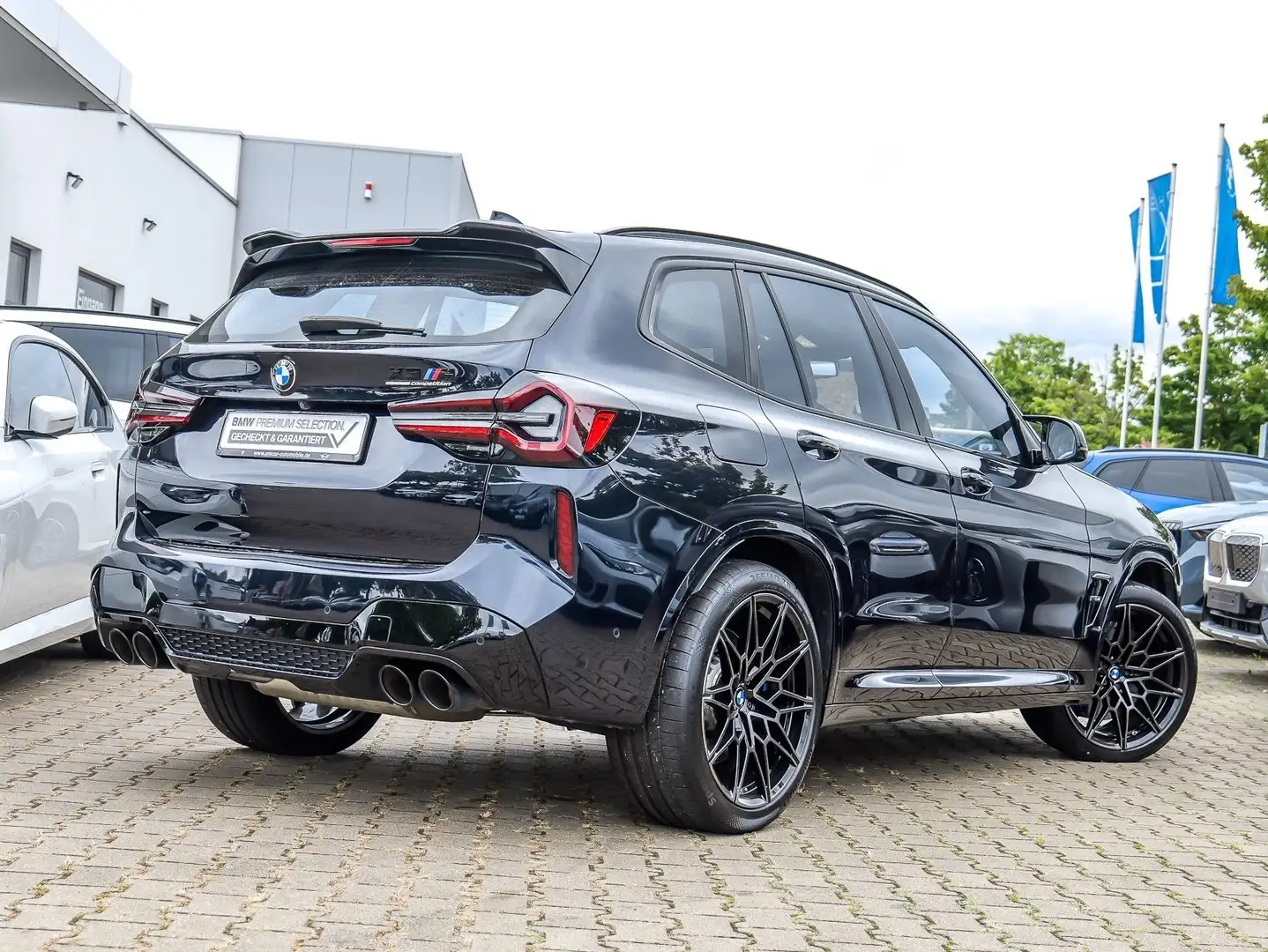 BMW X3 M Competition Adap.LED AHK Pano H/K HuD DA PA Noir - 2