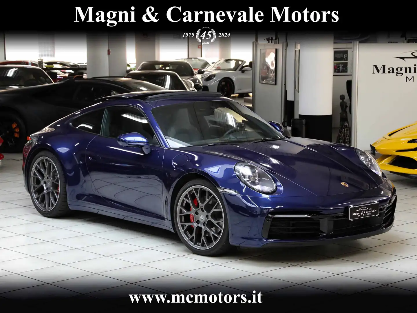 Porsche 992 CARRERA S|ASSE POST STERZ|NIGHT VIEW|LIFT|BOSE|FUL Blu/Azzurro - 1