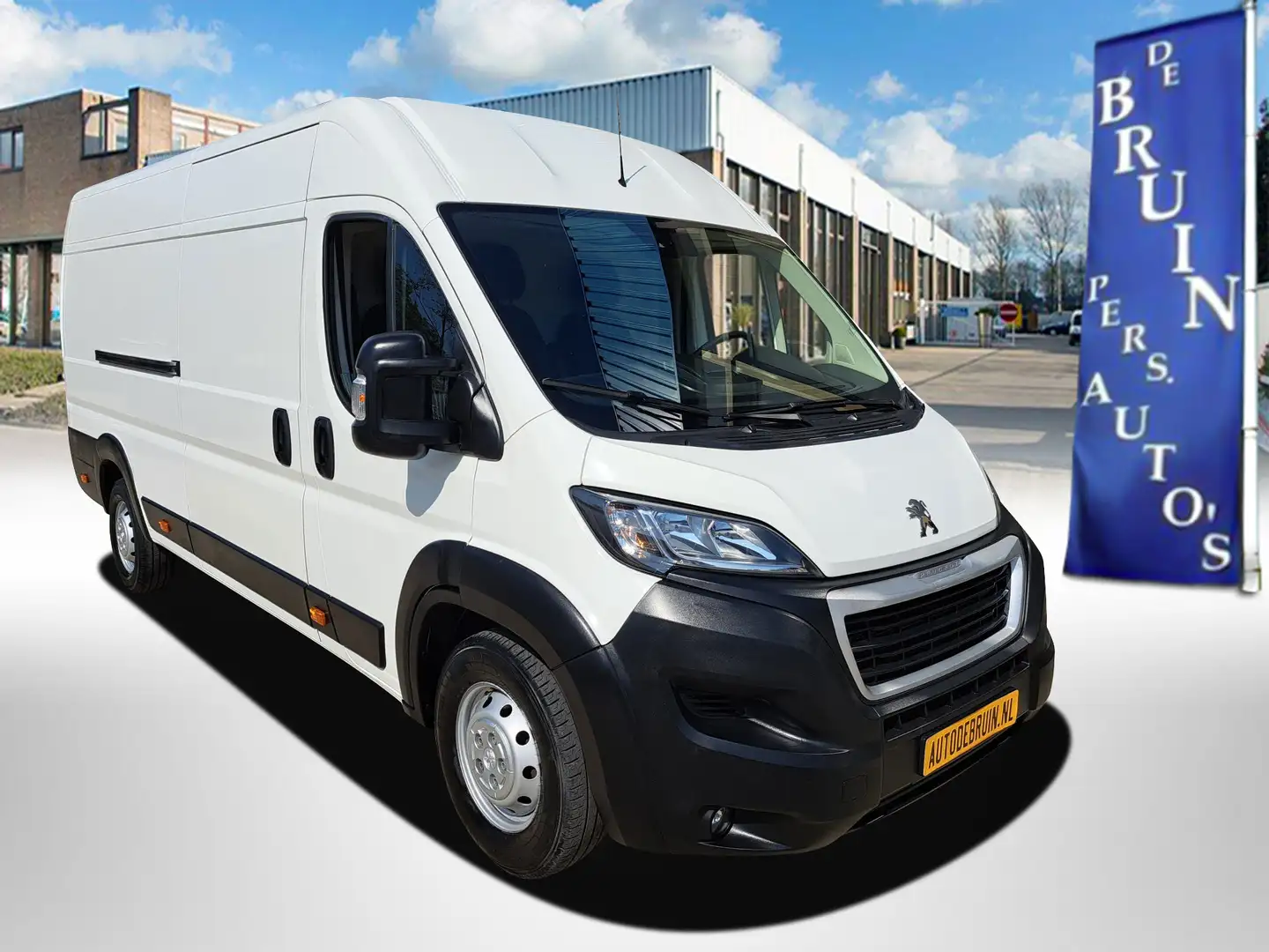 Peugeot Boxer 2.2 BlueHDI 140Pk L4H2 Airco Navi PDC Cruise contr Wit - 1