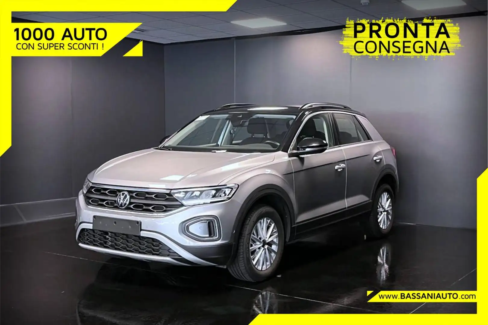 Volkswagen T-Roc 1.0 TSI Life Zilver - 1
