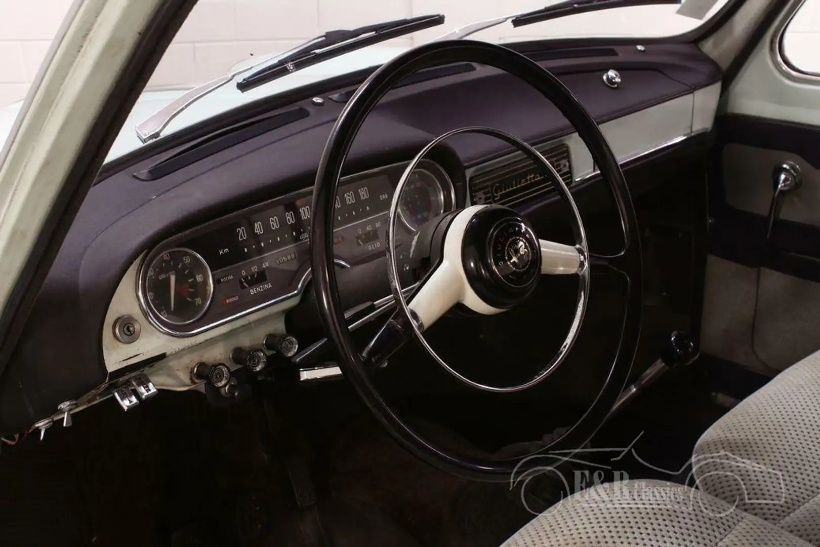 Alfa Romeo Giulietta Goede staat | Nieuw chroom | 1965 Groen - 2