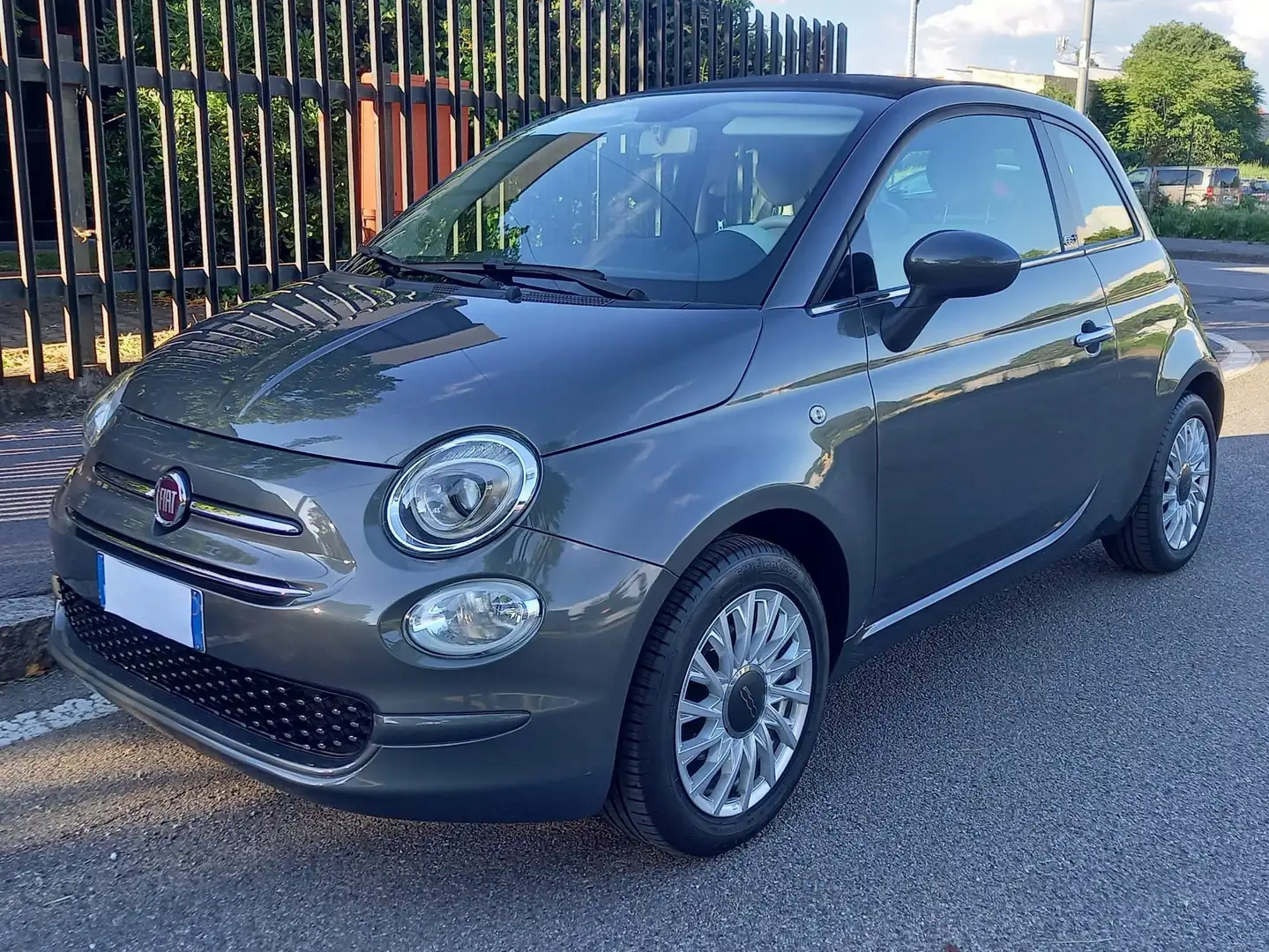 Fiat 500C 500C III 2015 1.2 Lounge 69cv dualogic my18 Szürke - 1