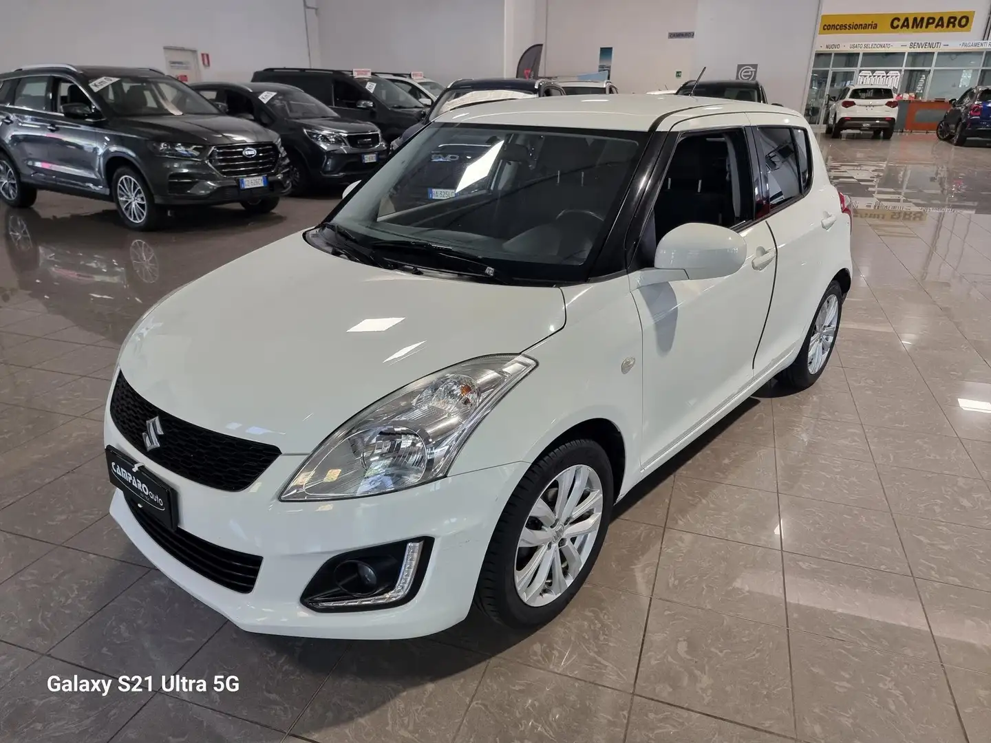 Suzuki Swift 5p 1.2 vvt B-Cool CON GPL OK NEOPATENTATI Bianco - 1