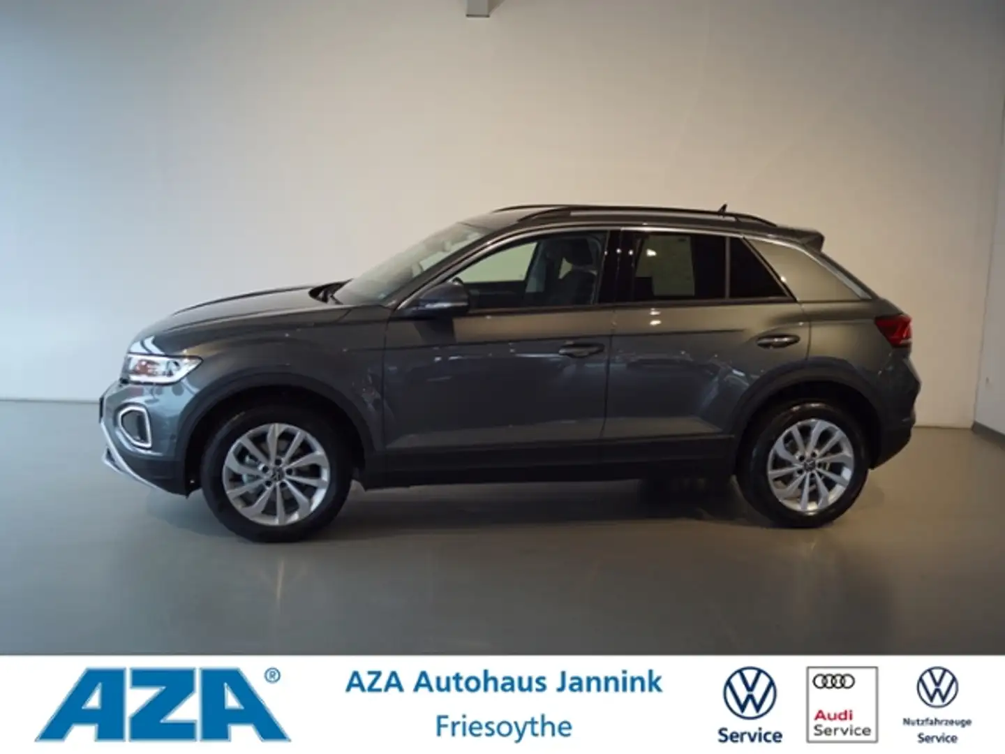 Volkswagen T-Roc 1.0 TSI Life *Kamera*SIH*EPH*AppConn*Multil*ACC* Silber - 1
