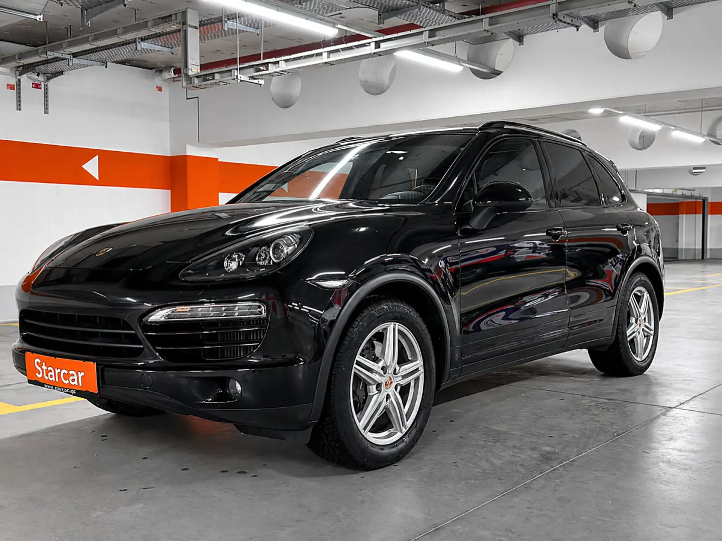 Porsche Cayenne II 3,0 Diesel Aut.*BI-XENON*PANORAMA*NAVI* Schwarz - 2