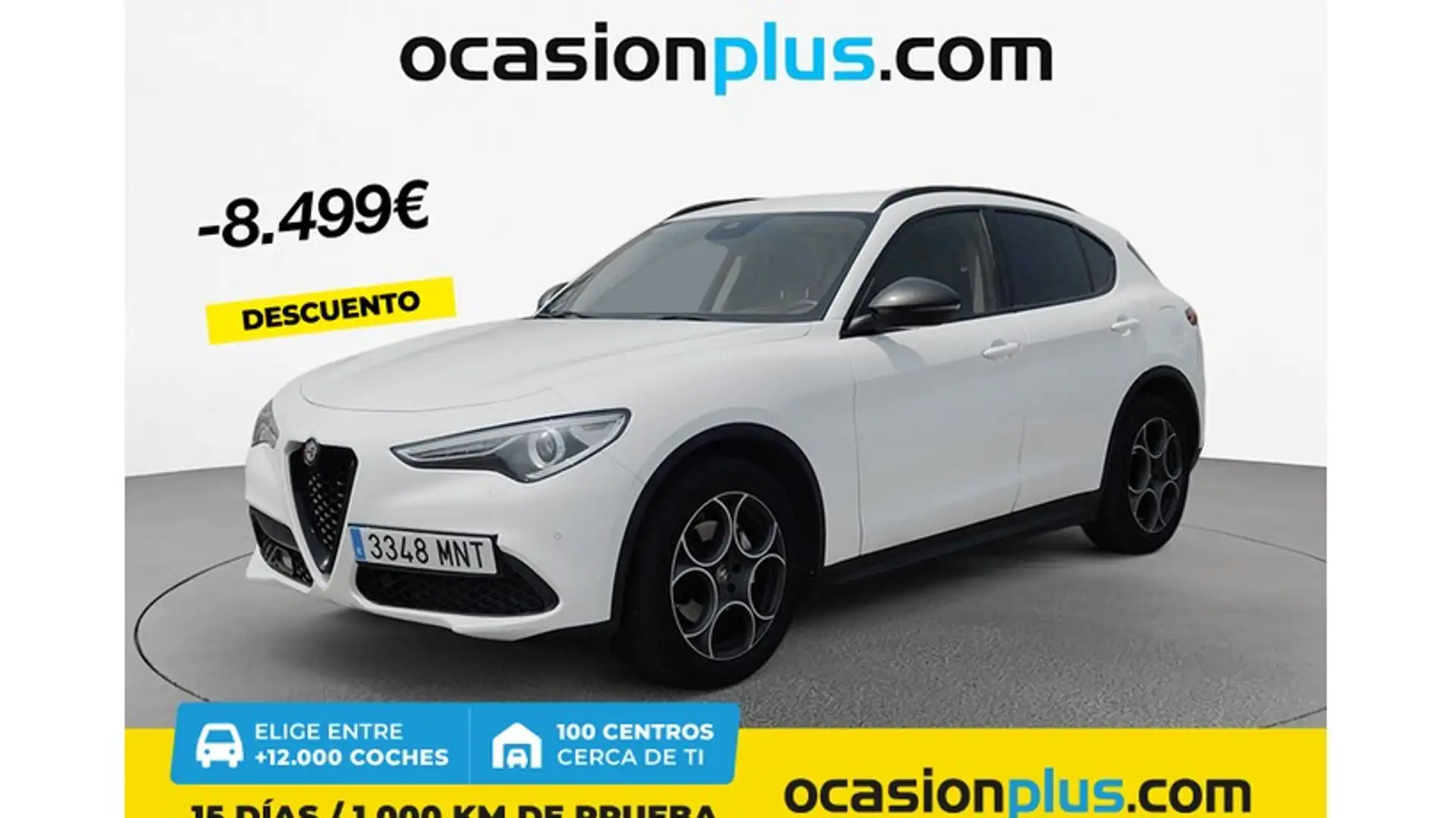 Alfa Romeo Stelvio 2.2 Super RWD Aut. 160 Blanco - 1