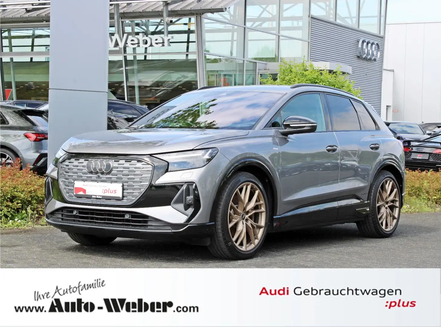 Audi Q4 e-tron 50 qu  Edition One BLACK SONOS KAMERA Grau - 1