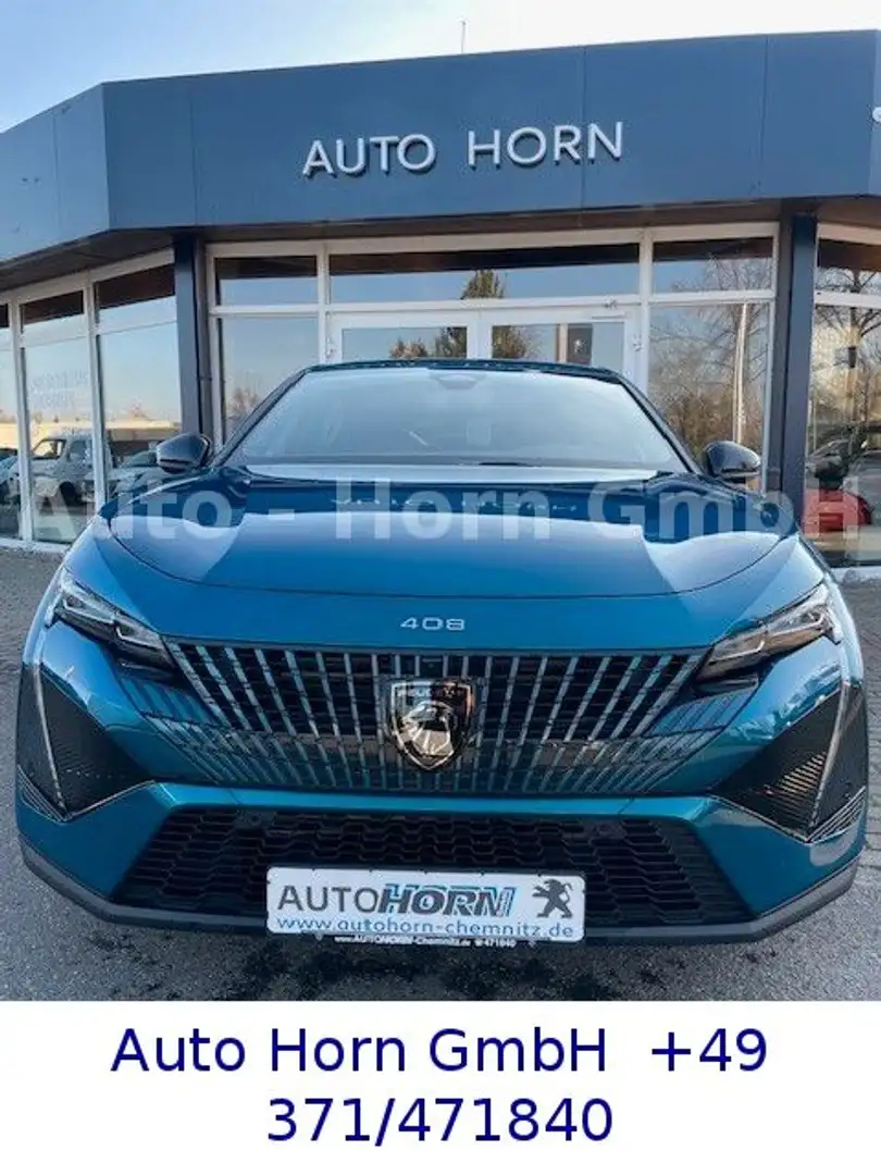 Peugeot 408 Hybrid 136 GT DSC6 Blau - 2