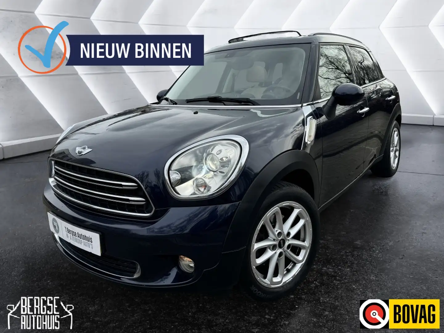 MINI Cooper Countryman 1.6 PANO NAVI ECC PDC XENON Bleu - 1