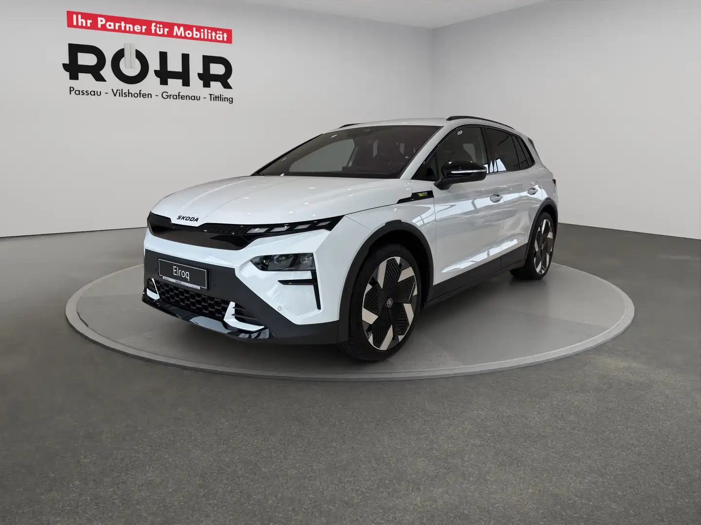 Skoda Elroq RS (AHK.Kamera.SHZ.Remote Park Assist) 1-Gang Auto Weiß - 2