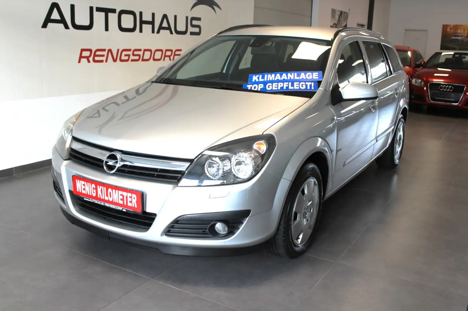 Opel Astra H Caravan Edition 1,6 1.Hand Silber - 1