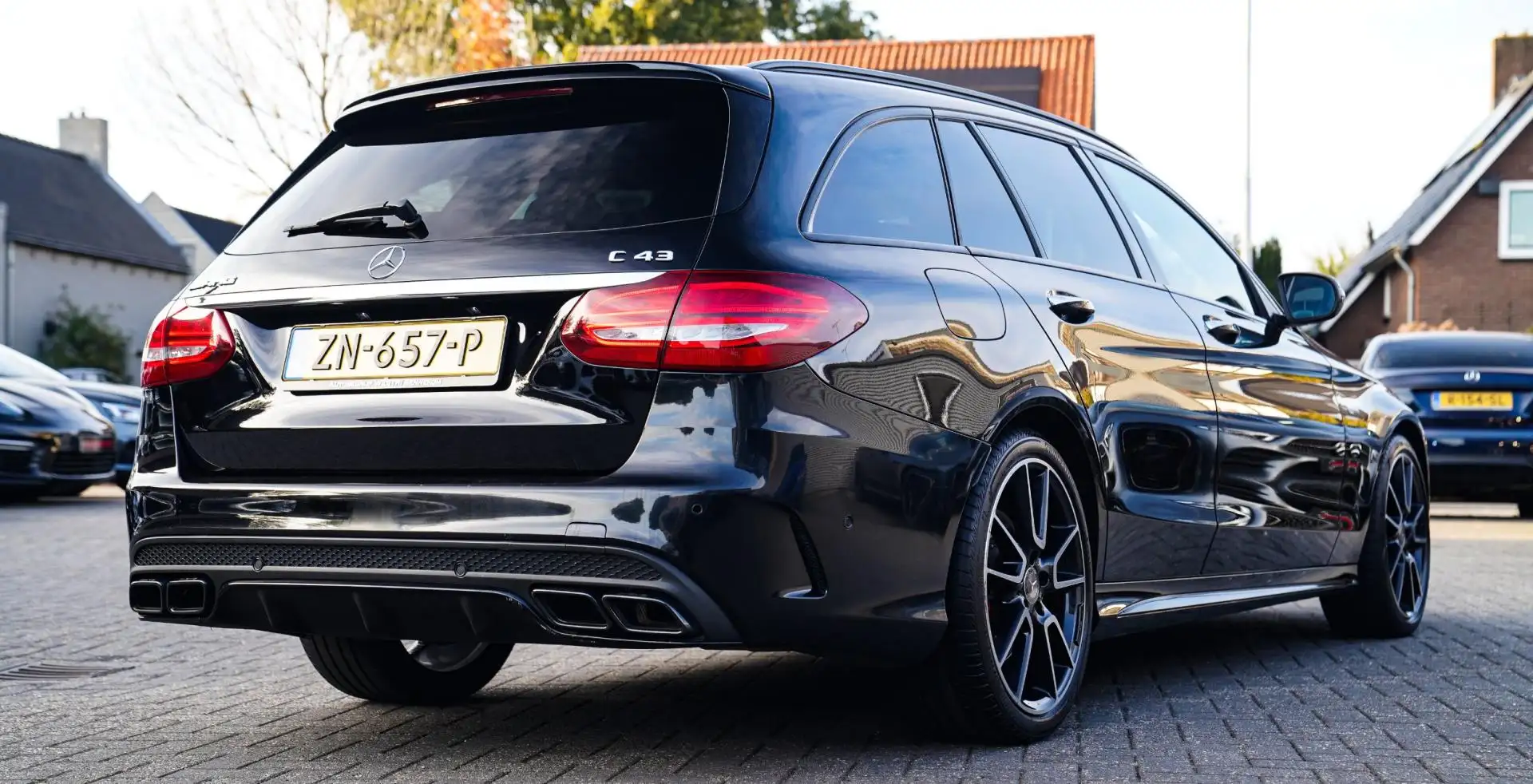 Mercedes-Benz C 43 AMG Estate 450 / 4MATIC | Burmester | Kuipstoelen AMG Noir - 2