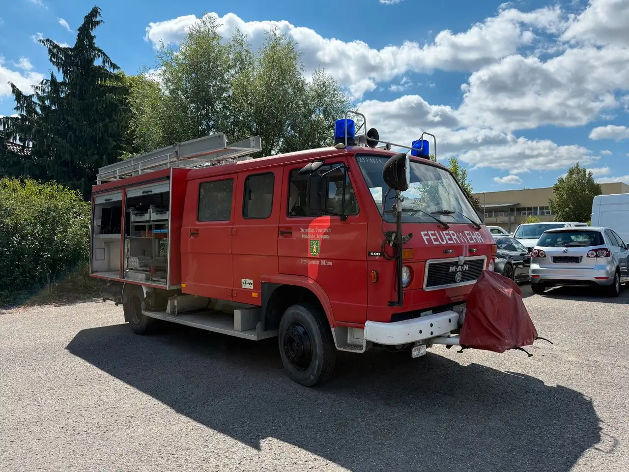 MAN Sonder KFZ Löschfahrzeug VW-MAN, foto 2