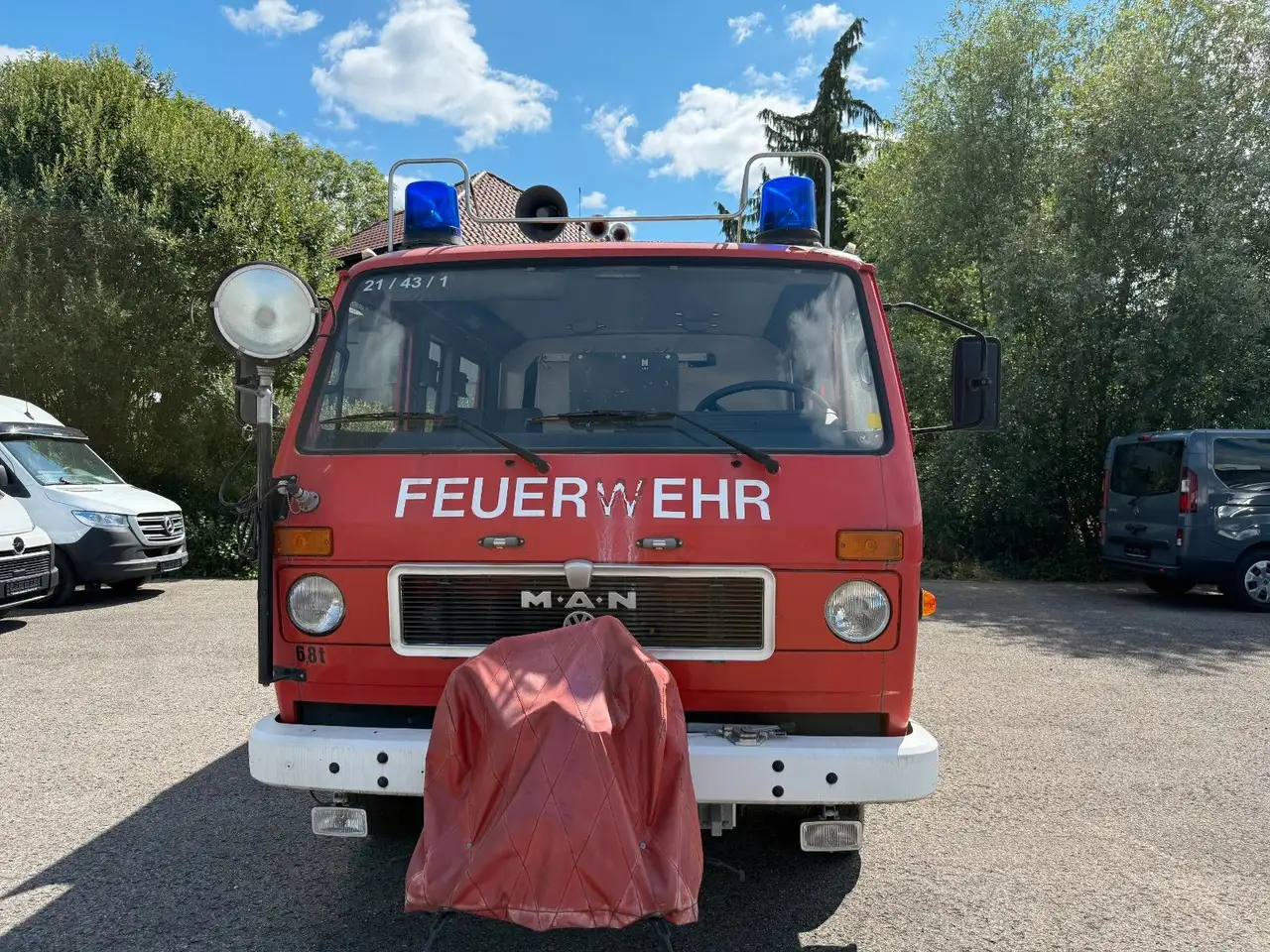 MAN Sonder KFZ Löschfahrzeug VW-MAN, foto 9