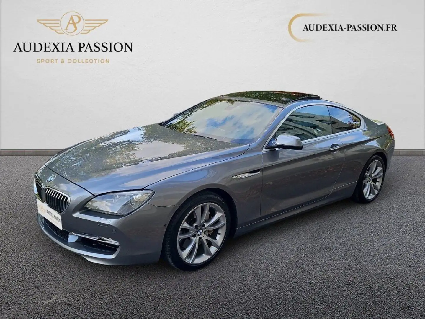 BMW 640 SERIE COUPE F13 640d xDrive Coupé 313ch 149g Excellis A Gris - 1