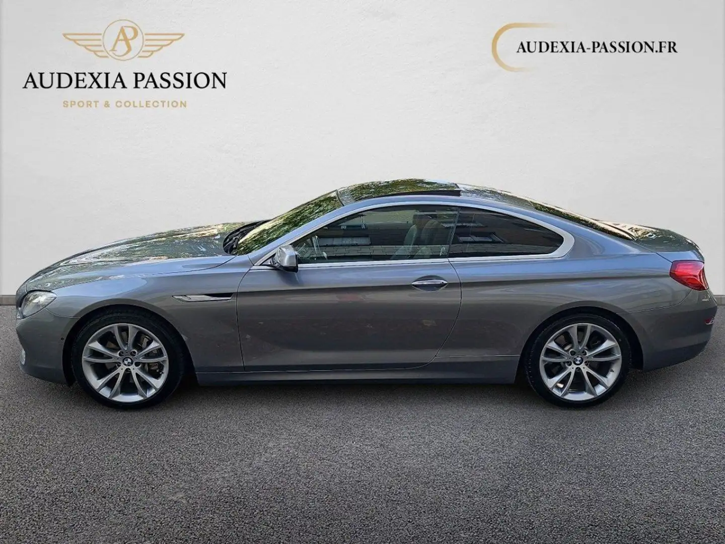 BMW 640 SERIE COUPE F13 640d xDrive Coupé 313ch 149g Excellis A Gris - 2