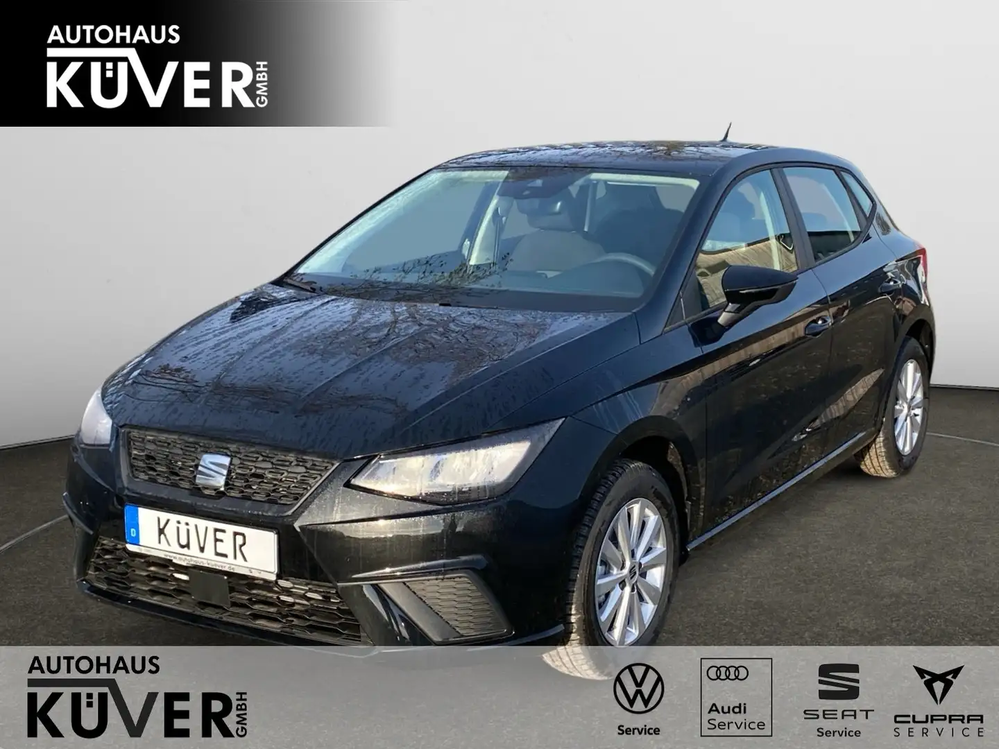 SEAT Ibiza 1.0 TSI GRA+LED+Szhg.+Einparkh.+GJR+15 GJR*LED*PDC Schwarz - 1