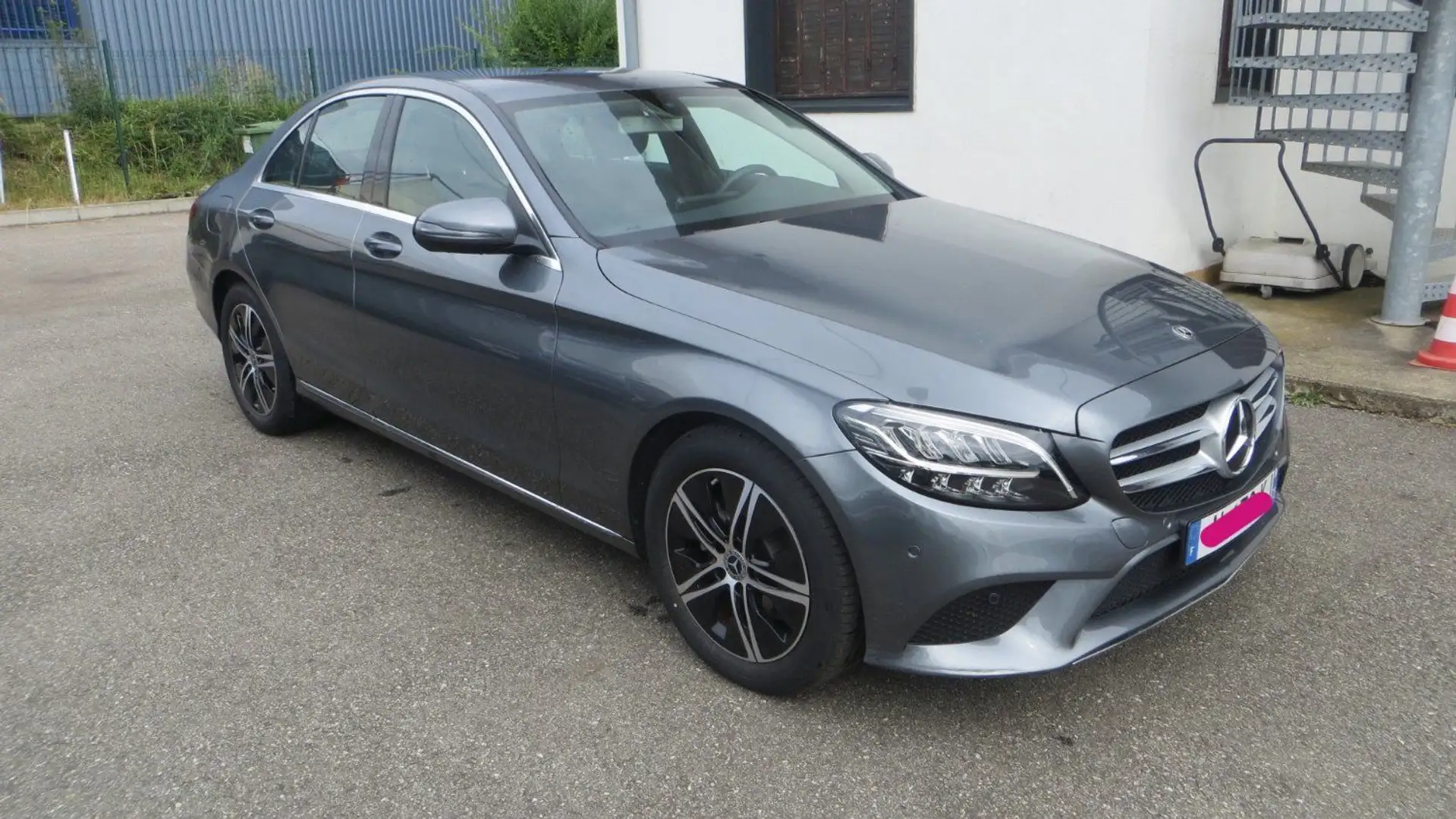 Mercedes-Benz C 180 C 180d Avantgarde Line , 19 500 km, 1 ère main ,re Gris - 2