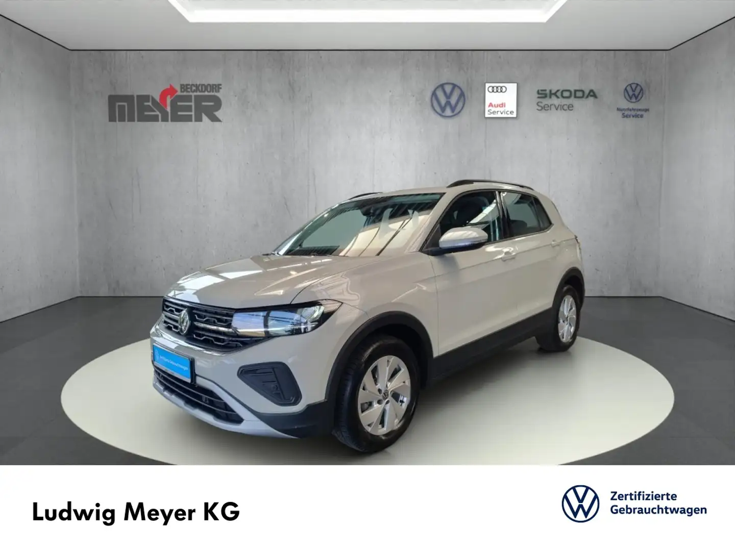 Volkswagen T-Cross Life IQ.DRIVE 1.0 TSI Klima Einparkhilfe Grau - 1