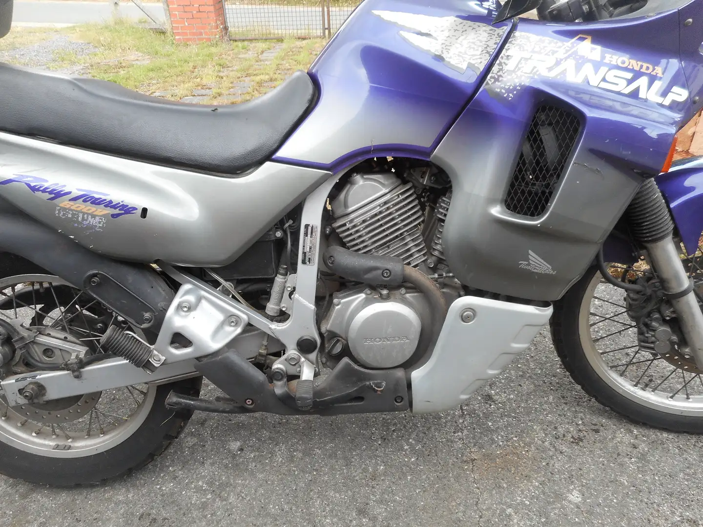Honda Transalp XL600V Niebieski - 2