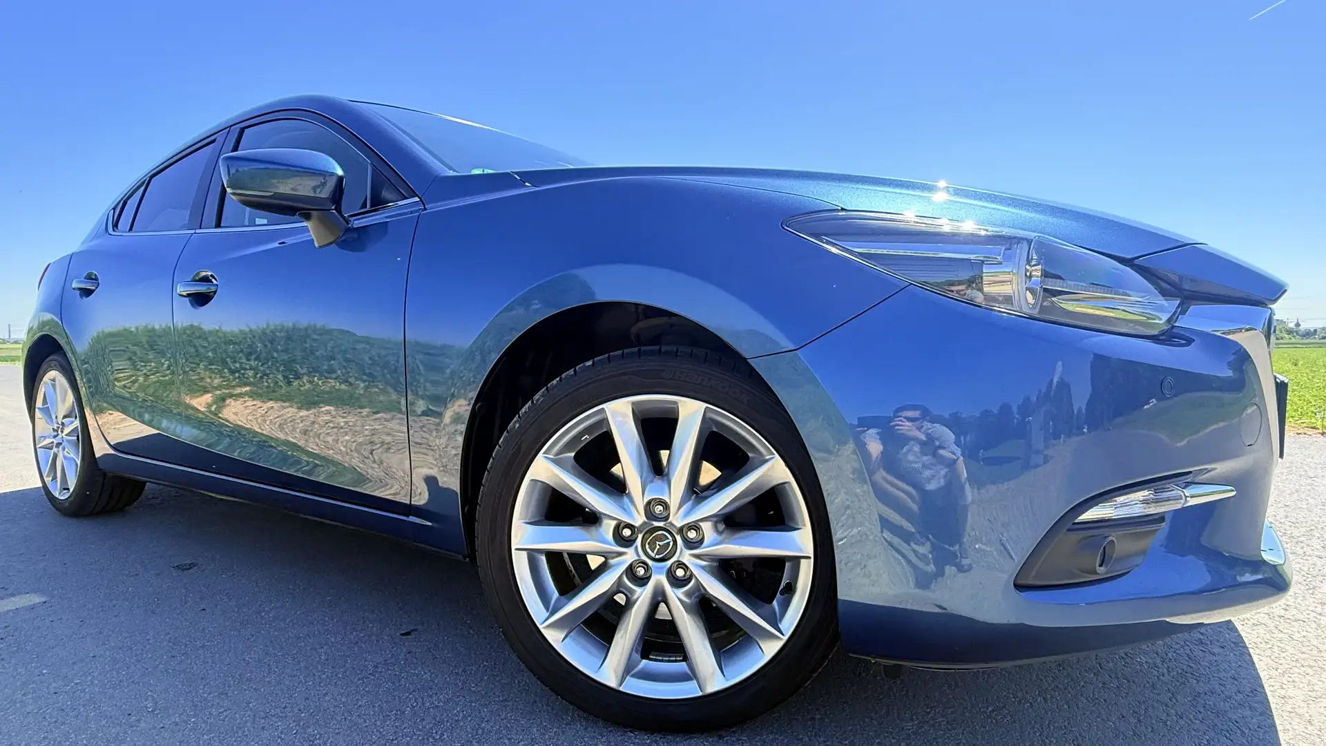 Mazda 3 SKYACTIV-G 120 Exclusive-Line Синій - 1