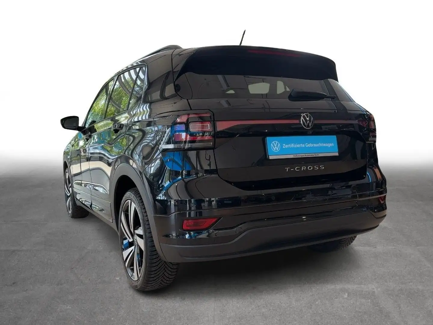 Volkswagen T-Cross 1.0 TSI Life DSG Navi LED Connect PDC GR Negro - 2